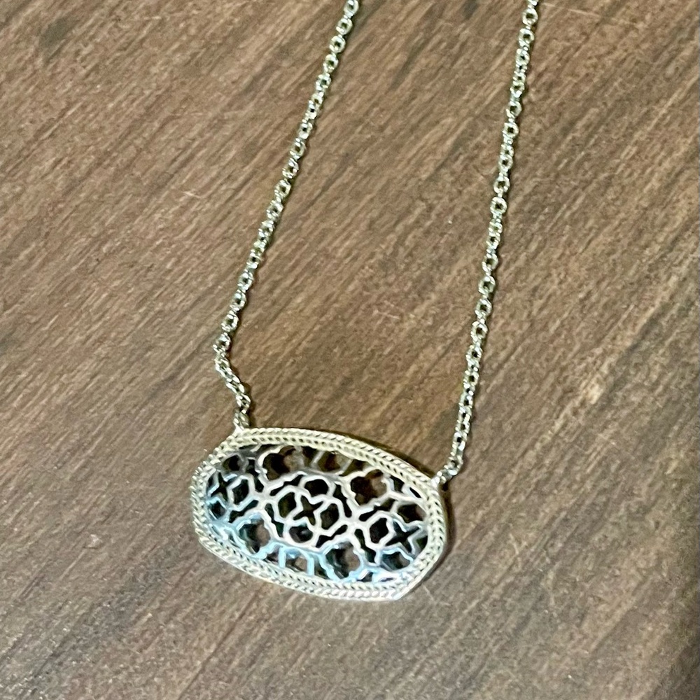 Kendra Scott two tone necklace